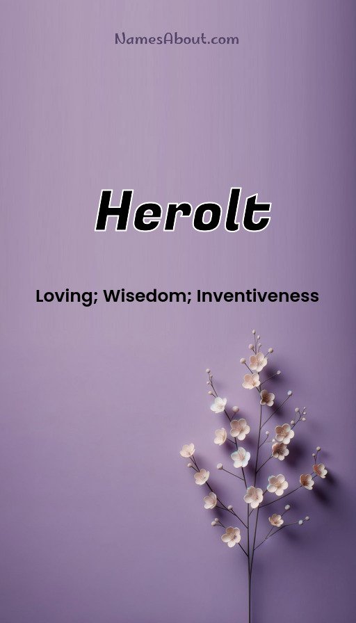 Meaning of Herolt