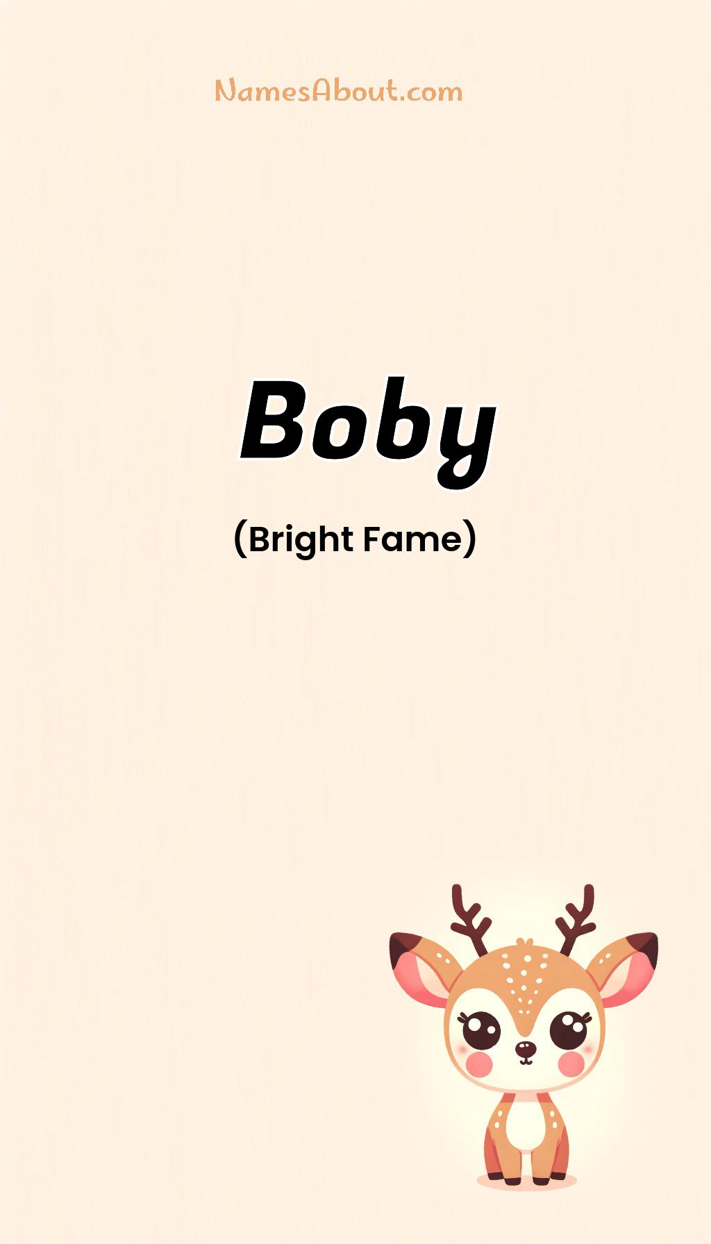 Boby name and meaning