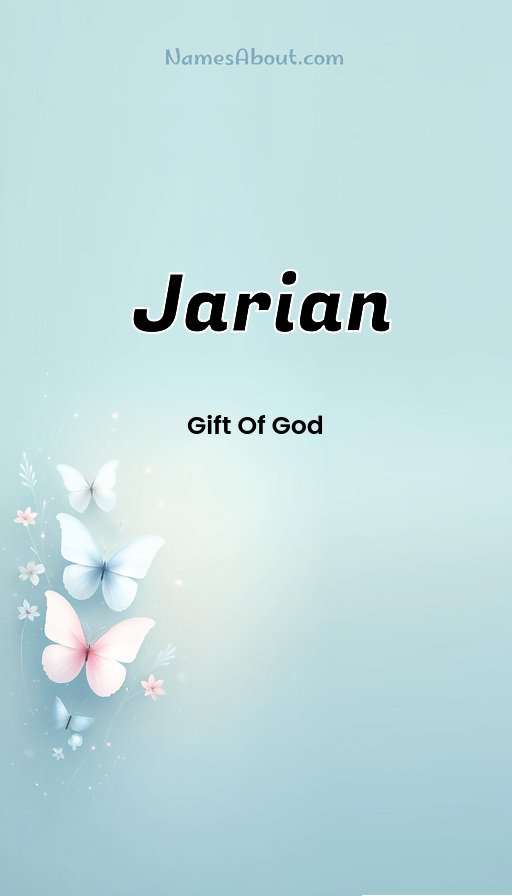 Meaning of Jarian