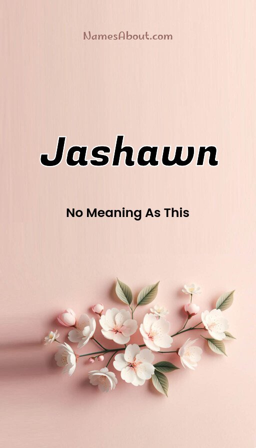 Meaning of Jashawn