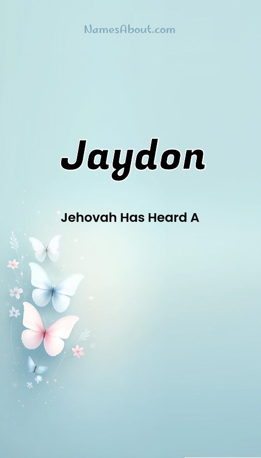 Meaning of Jaydon