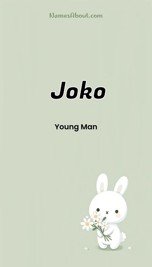 Meaning of Joko