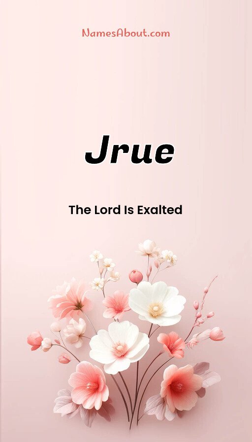 Meaning of Jrue