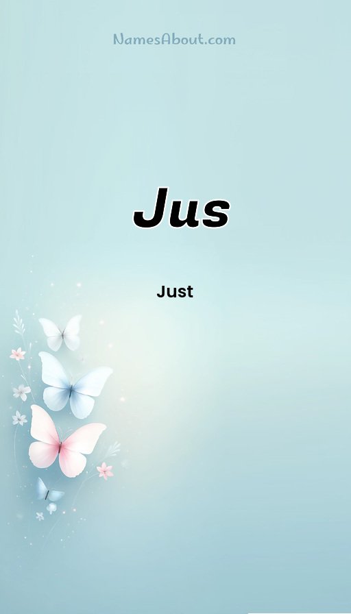 Meaning of Jus
