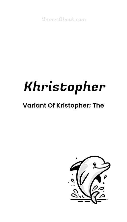Meaning of Khristopher