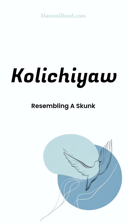 Meaning of Kolichiyaw