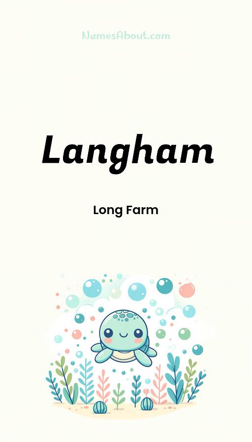Meaning of Langham