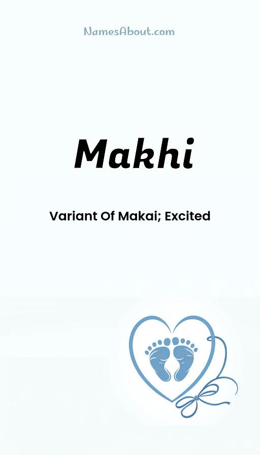 Illustration of Makhi