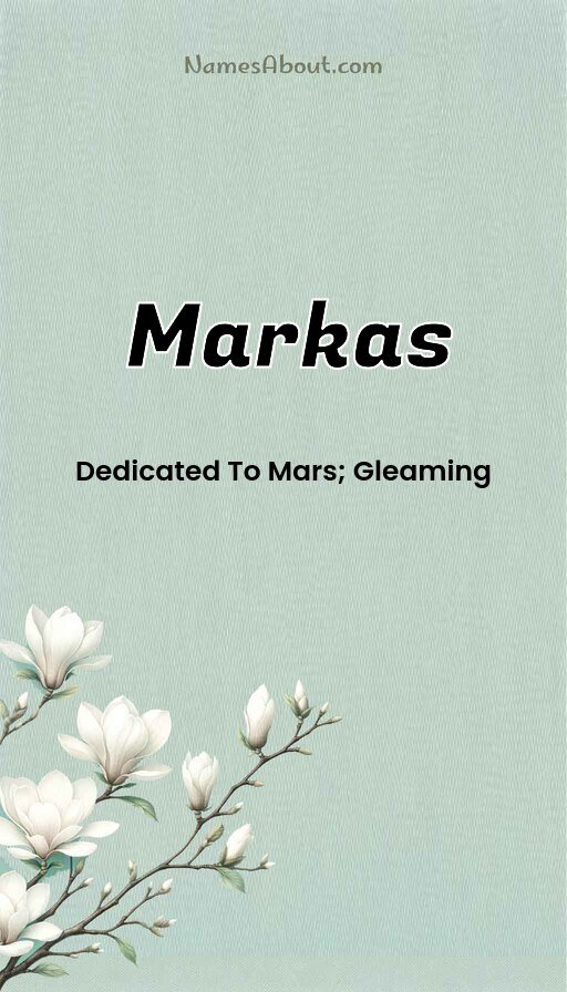 Meaning of Markas