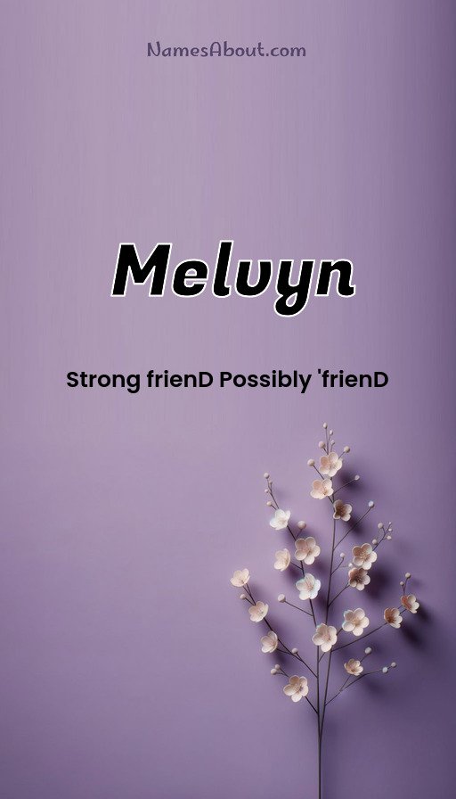 Meaning of Melvyn
