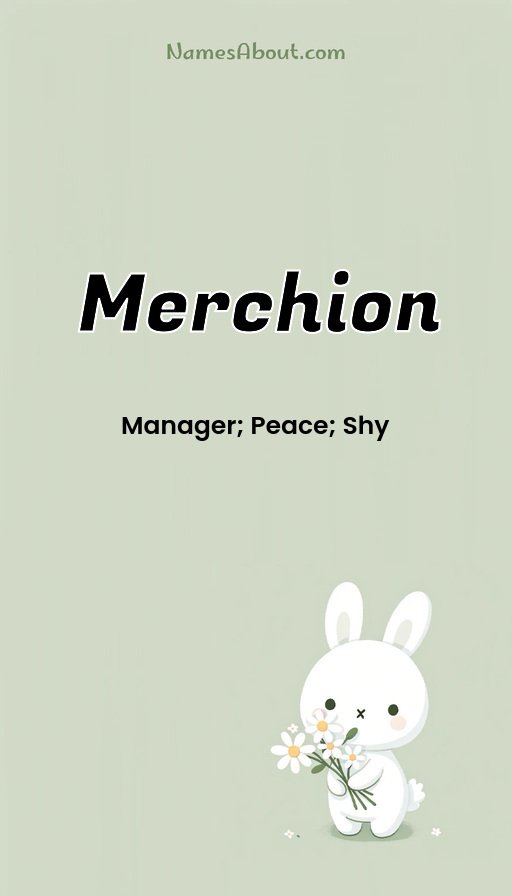 Meaning of Merchion
