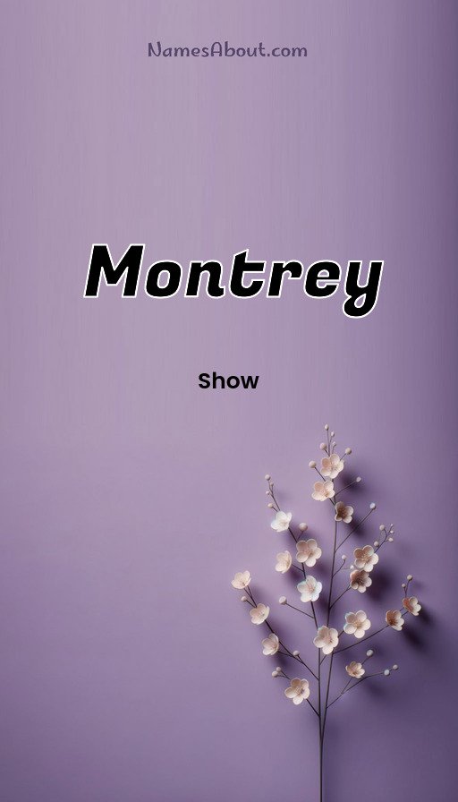 Meaning of Montrey