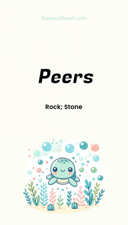 Meaning of Peers