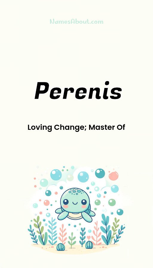 Meaning of Perenis
