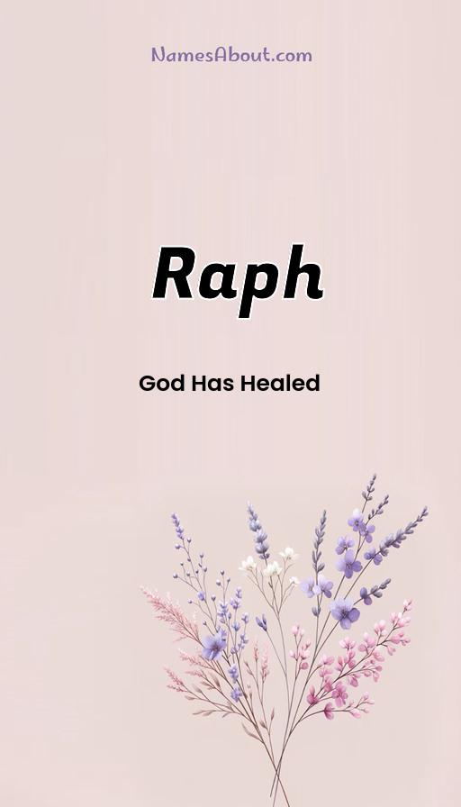 Raph name and meaning