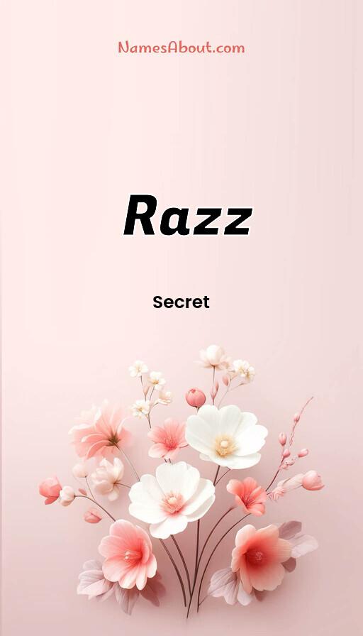 Razz name and meaning