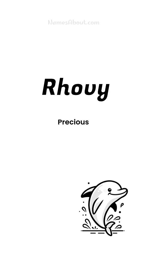 Rhovy name and meaning