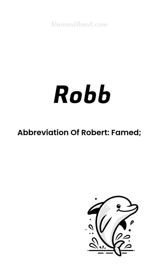 Robb name and meaning