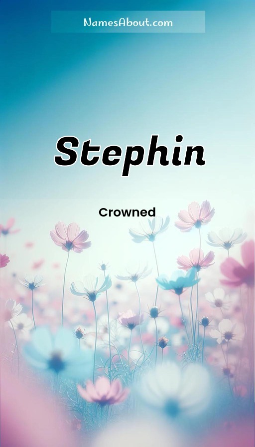 Meaning of Stephin
