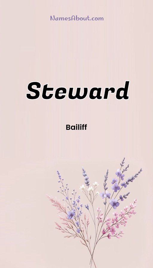 Meaning of Steward