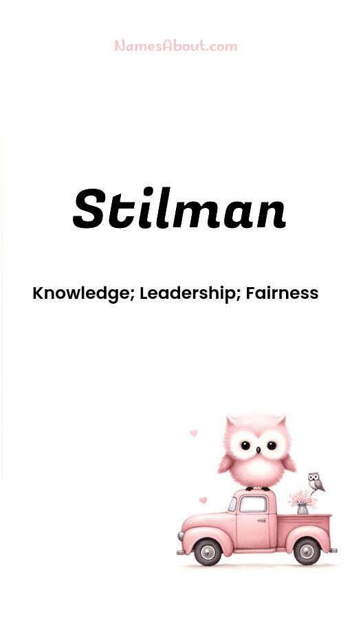 Meaning of Stilman