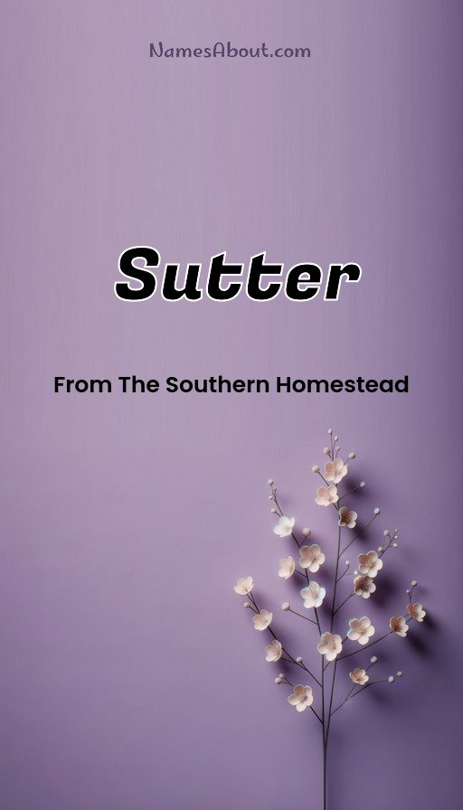 Meaning of Sutter