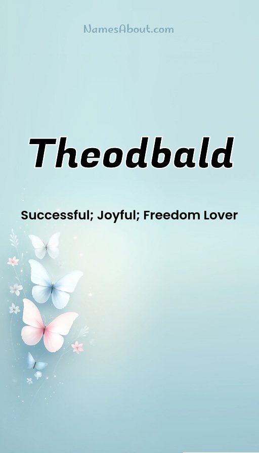 Meaning of Theodbald