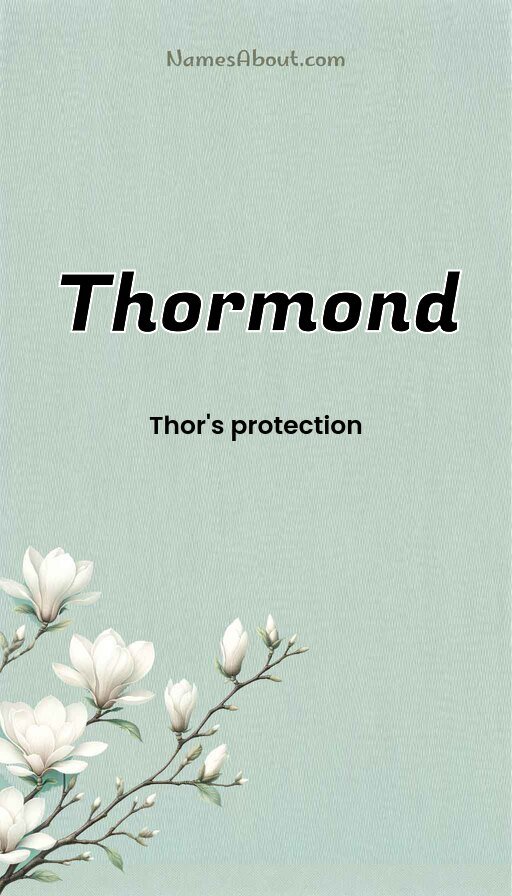 Meaning of Thormond