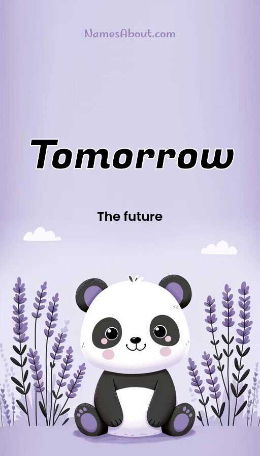 Meaning of Tomorrow