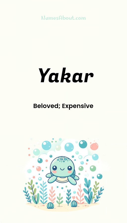 Meaning of Yakar