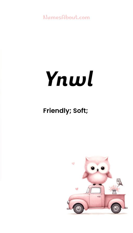 Meaning of Ynwl