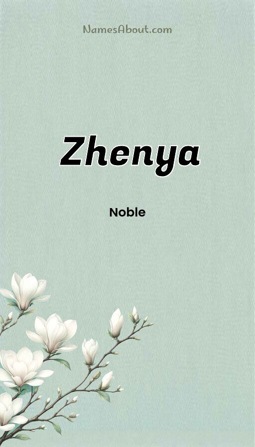 Meaning of Zhenya