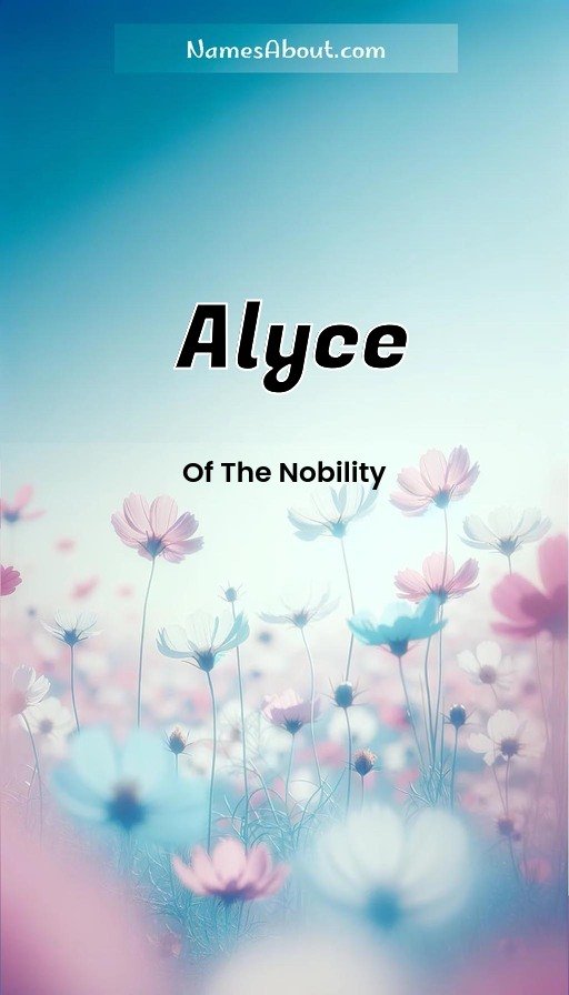 Meaning of Alyce