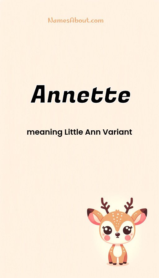 Meaning of Annette