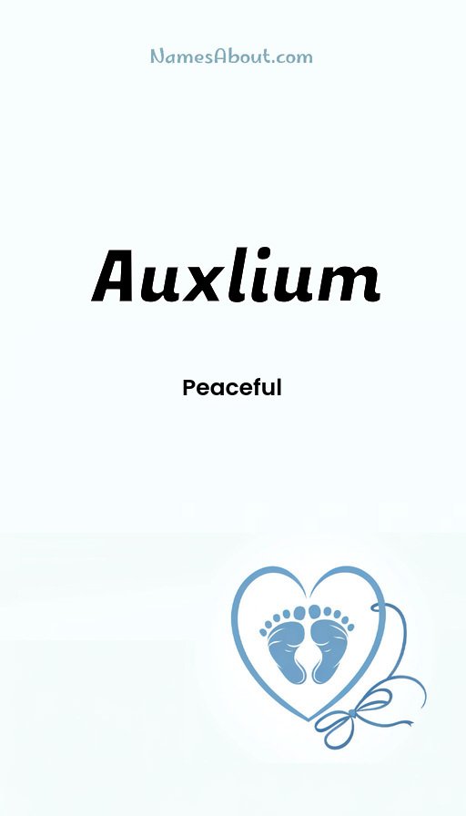 Meaning of Auxlium