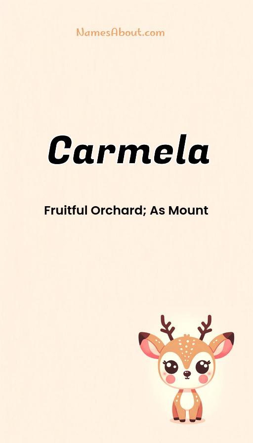 Illustration of Carmela