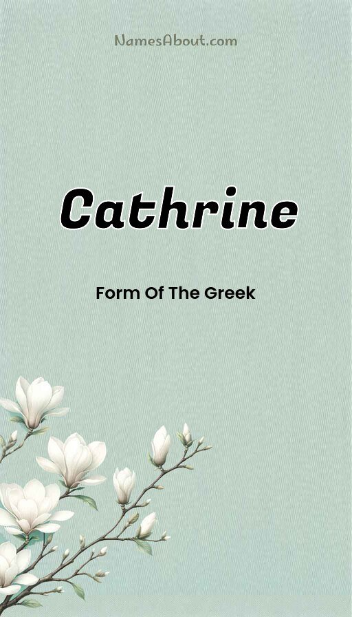 Meaning of Cathrine