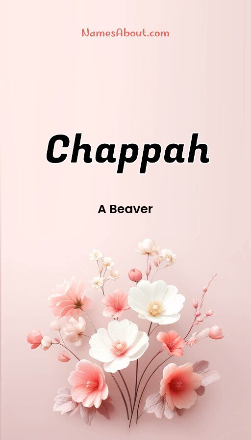 Meaning of Chappah