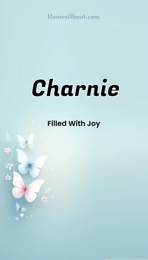 Charnie name and meaning