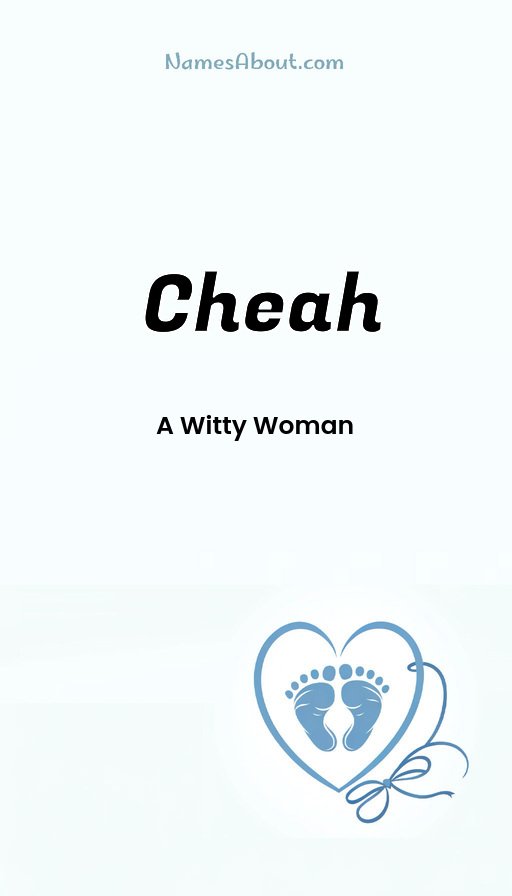 Meaning of Cheah