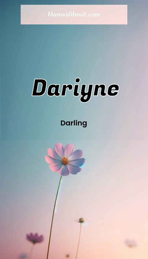 Meaning of Dariyne