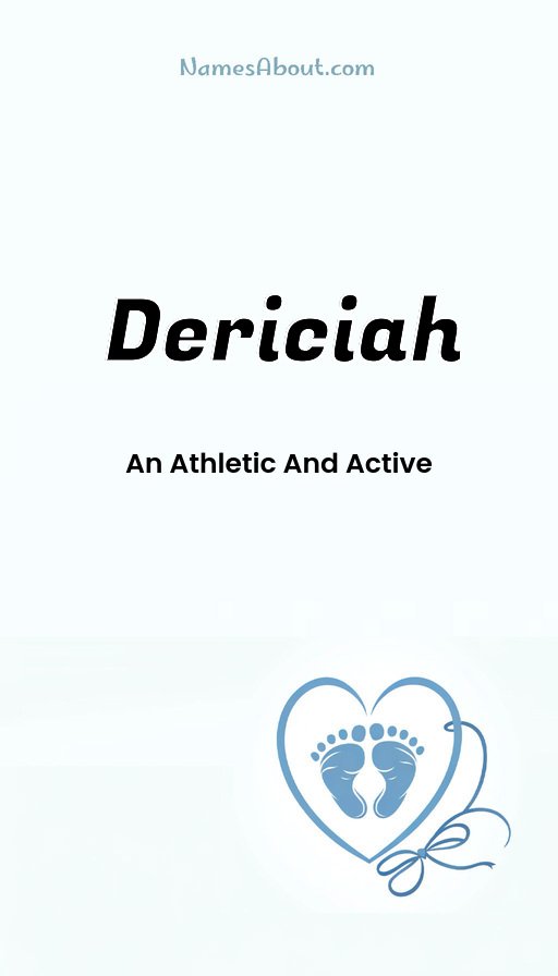 Meaning of Dericiah