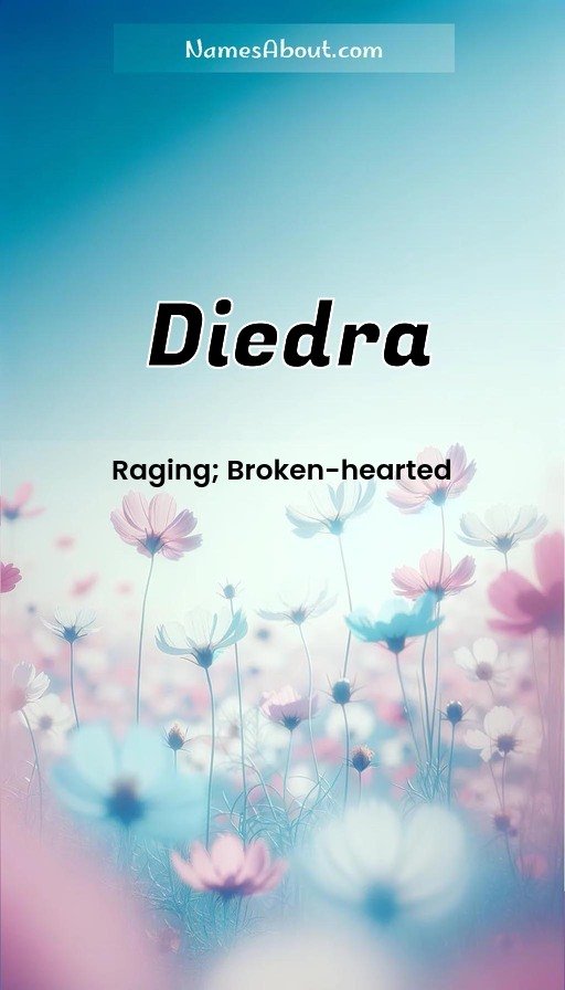 Meaning of Diedra