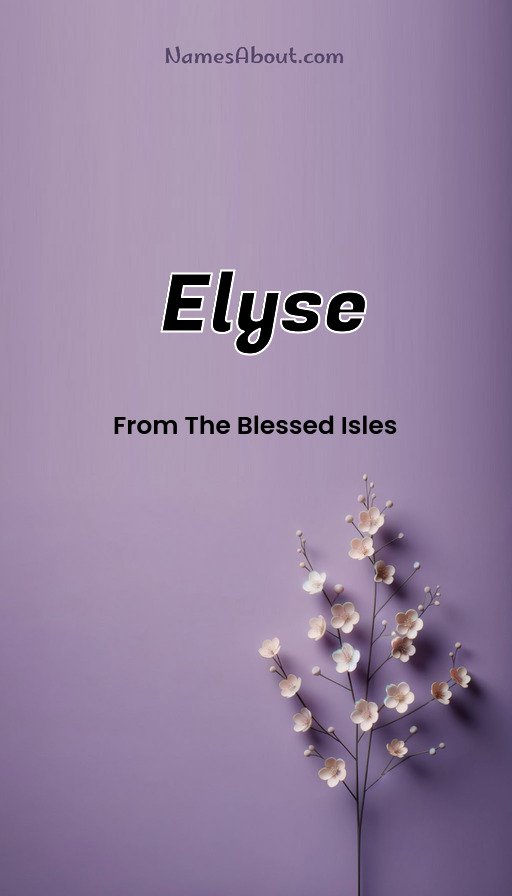 Meaning of Elyse