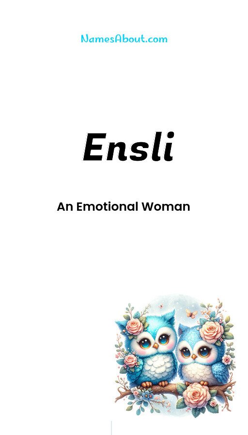 Meaning of Ensli