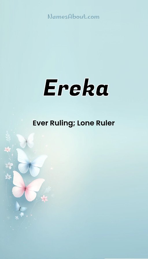 Meaning of Ereka