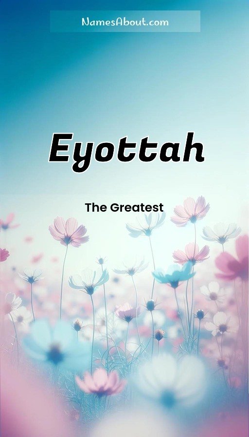 Meaning of Eyottah