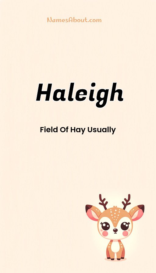 Meaning of Haleigh