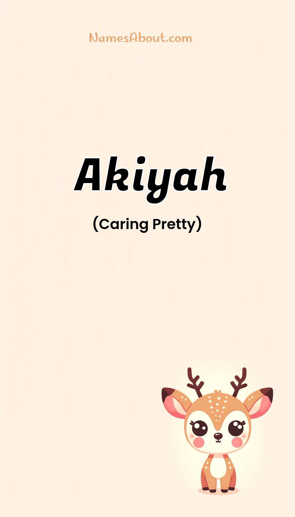 Akiyah name and meaning