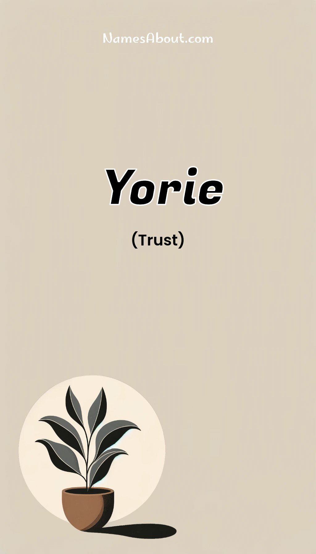 Yorie name and meaning